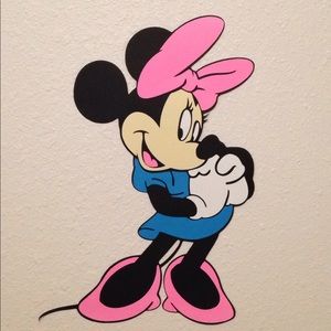 Minnie Mouse Disney Cricut Cut Out Wall Decoration